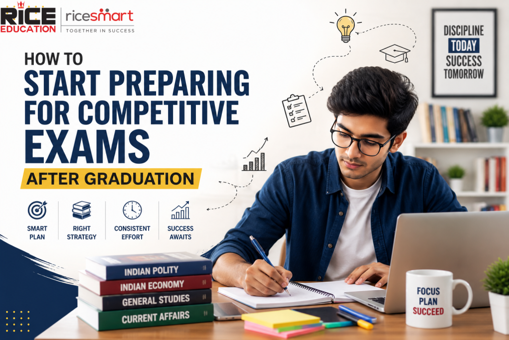 How to Start Preparing for Competitive Exams After Graduation